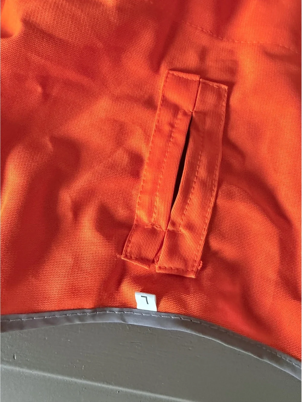 4LegsFriend Blaze Orange Reflective Dog Safety Vest Size L